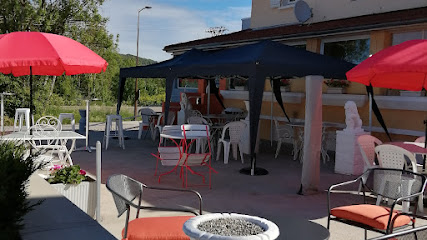 Pizza de Bar-Restaurant La Haute Bise à Fillière