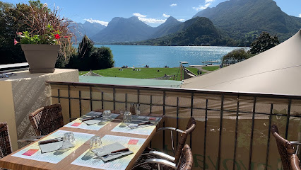 Pizza de Restaurant La Savoyarde à Talloires